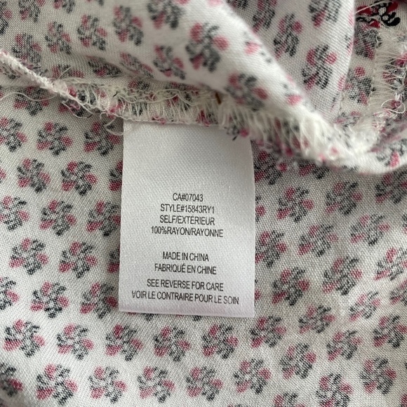 DANIEL Rainn boho aztec peasant style pull over blouse size M - Picture 9 of 11